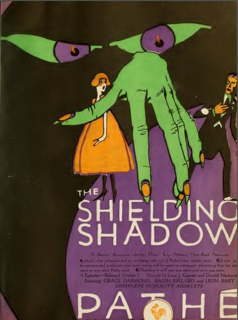 The Shielding Shadow poster – Cult Cinema