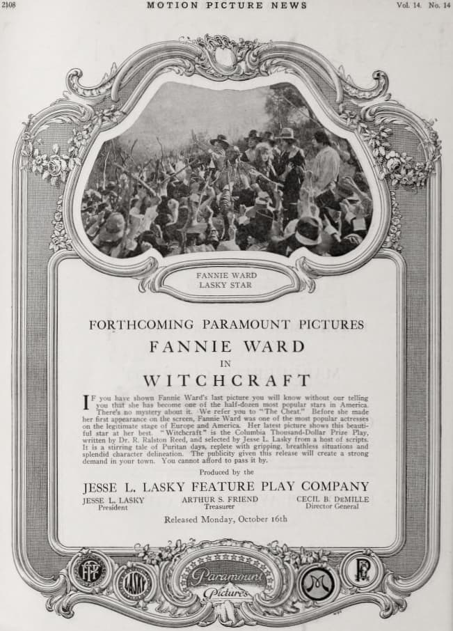 Witchcraft (1916) film backdrop