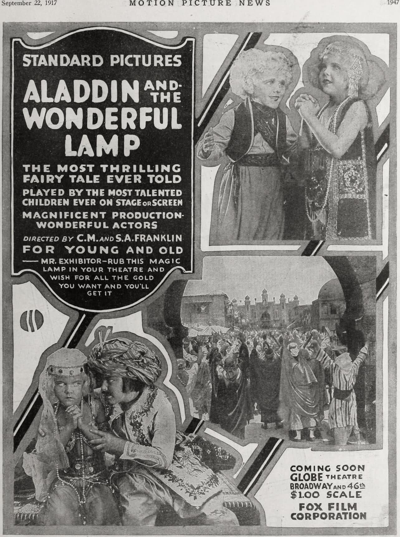 Aladdin and the Wonderful Lamp (1917) hero backdrop