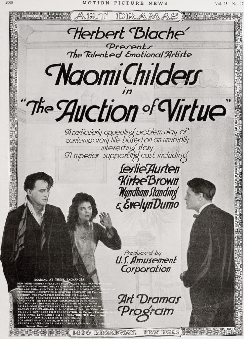 The Auction of Virtue (1917) film backdrop