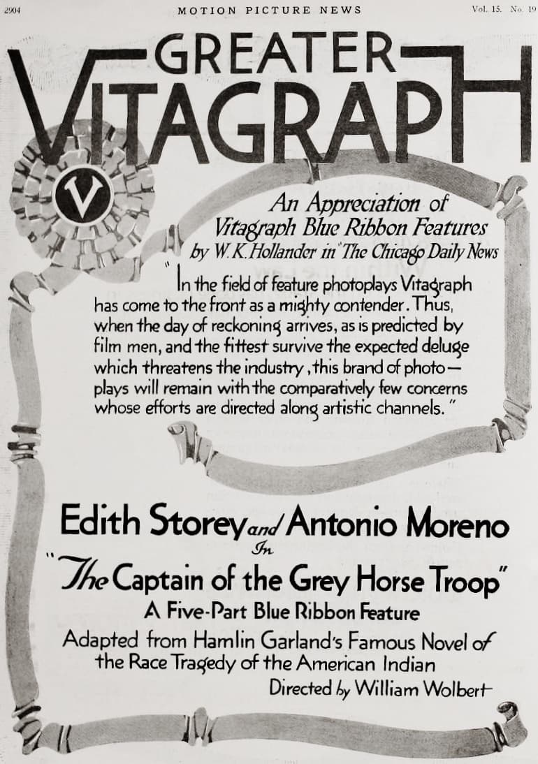 Captain of the Gray Horse Troop poster