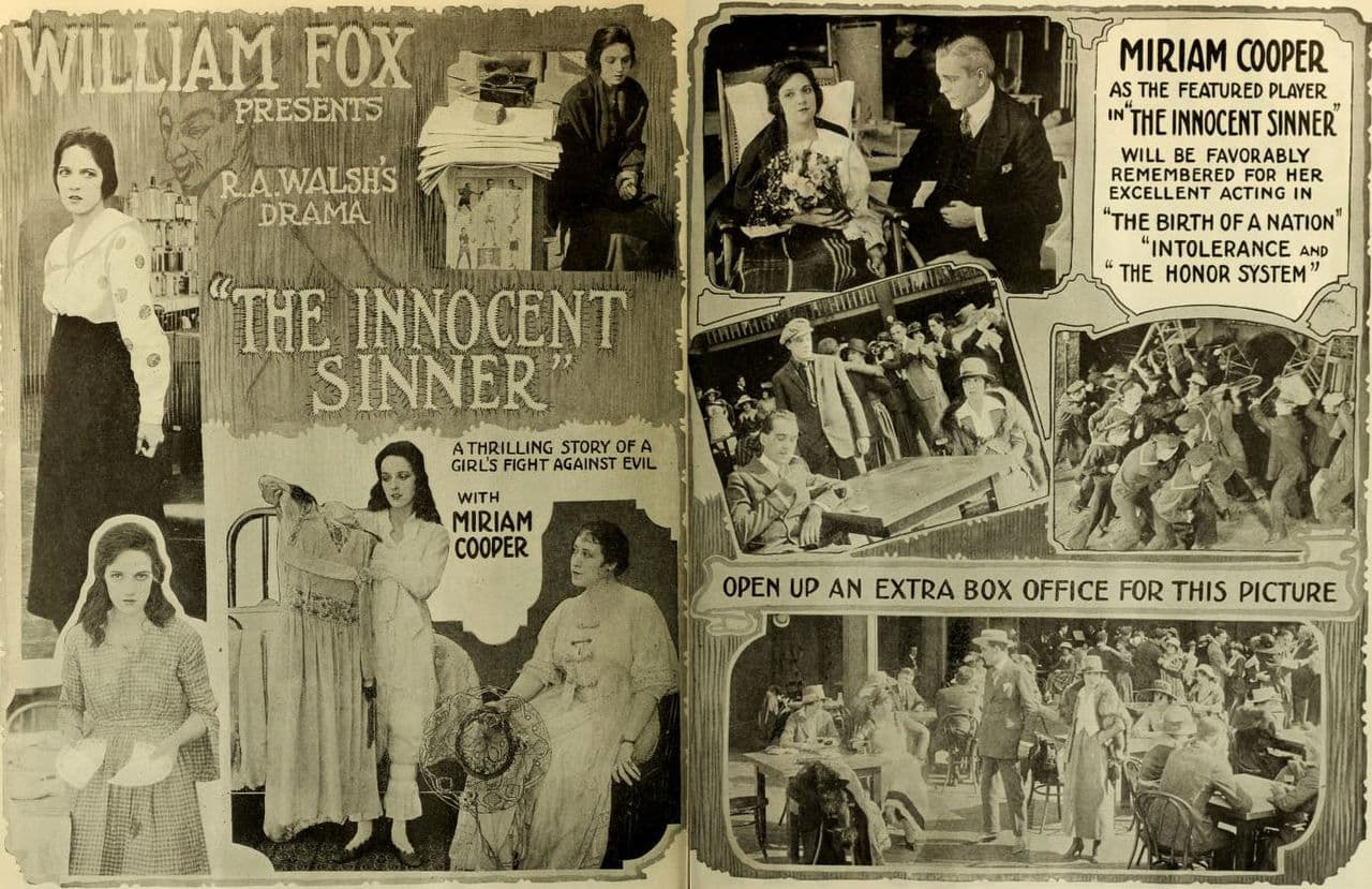 The Innocent Sinner (1917) film backdrop