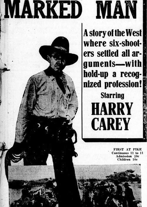 A Marked Man poster – Cult Cinema