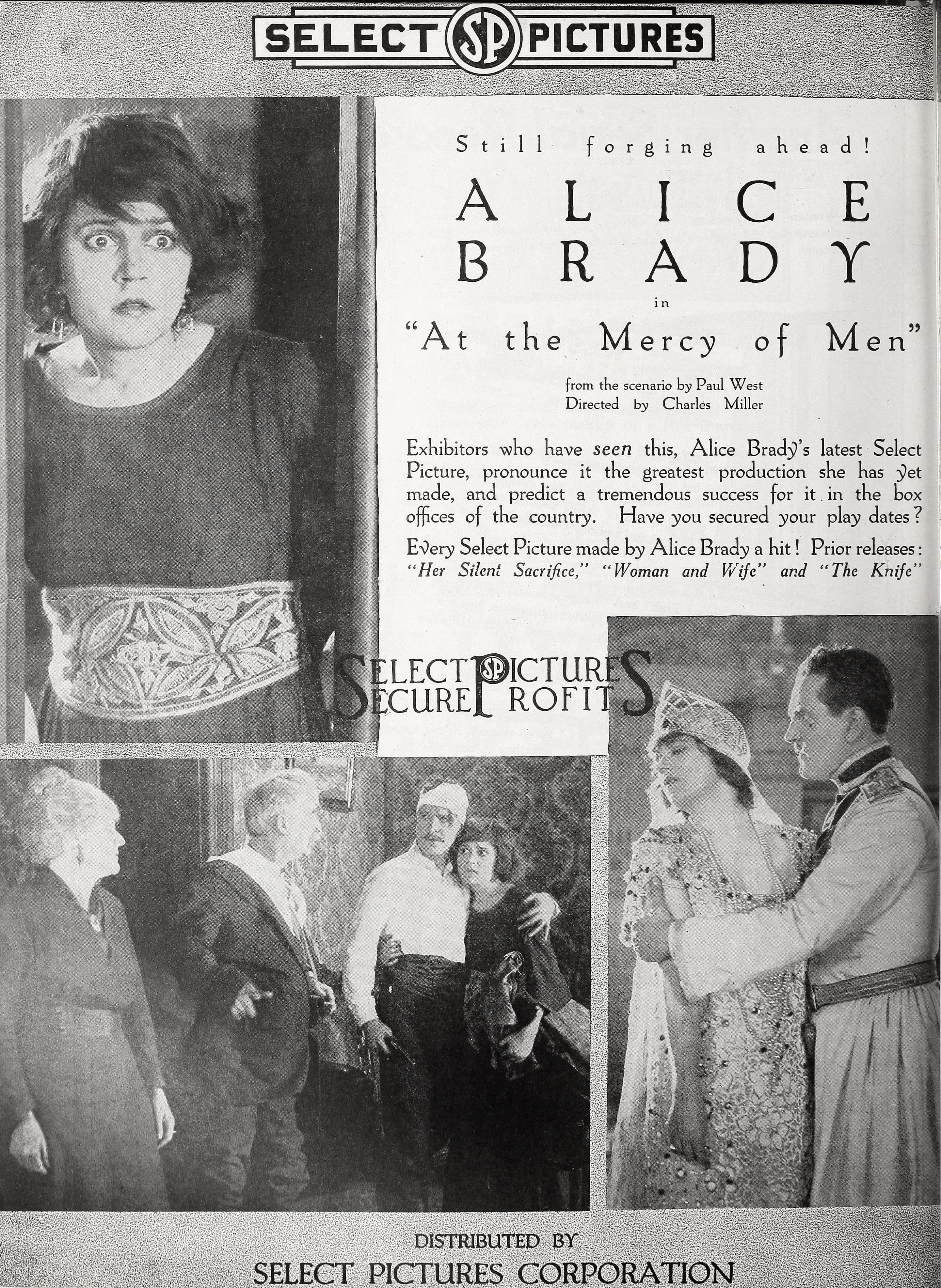 At the Mercy of Men poster