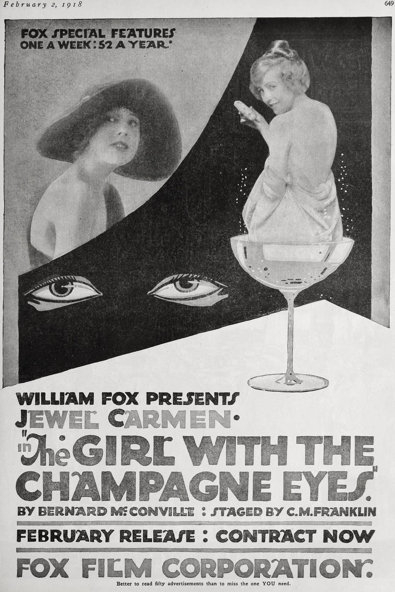 The Girl with the Champagne Eyes poster