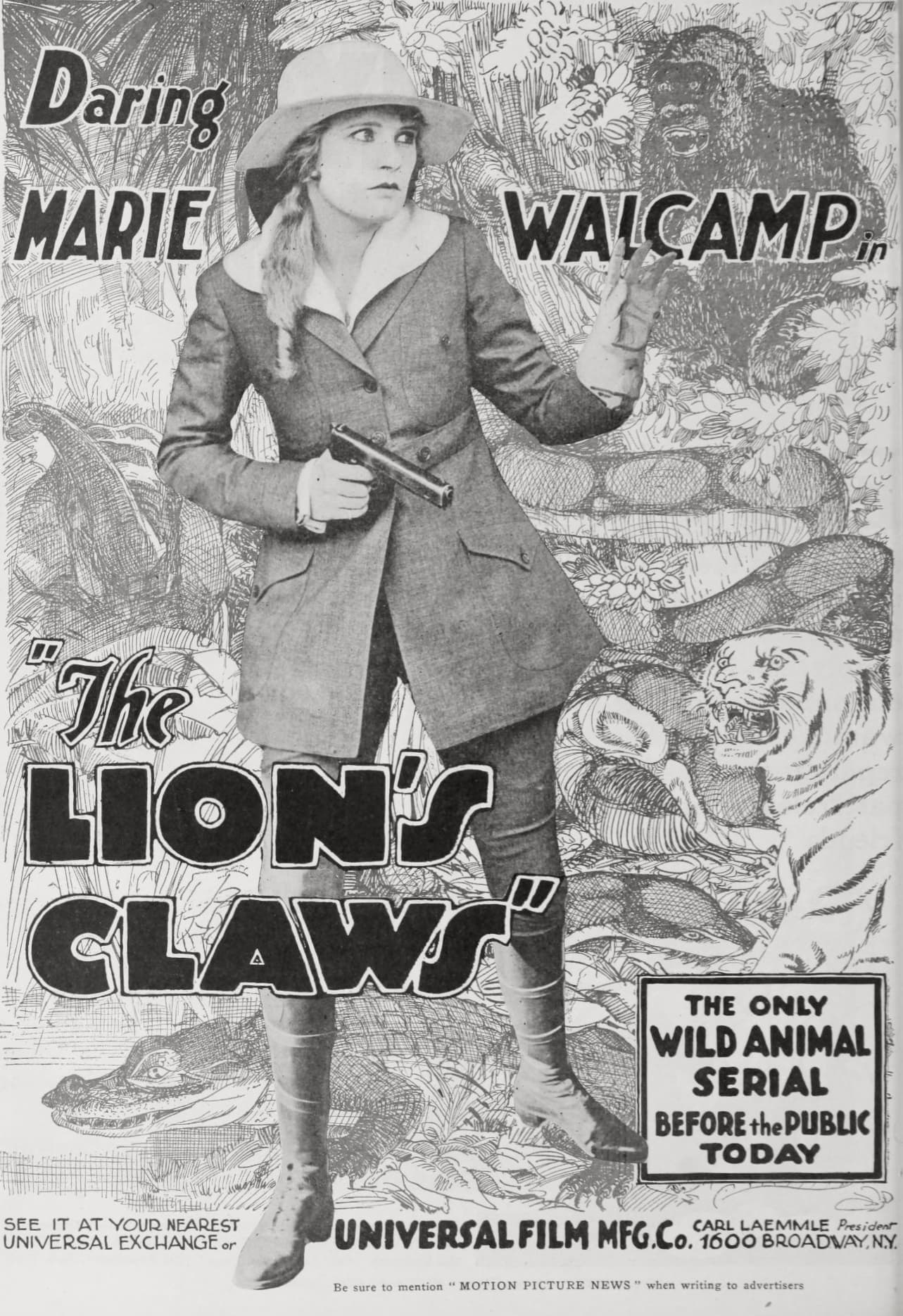 The Lion's Claws poster – Cult Cinema