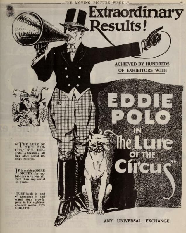 The Lure of the Circus poster