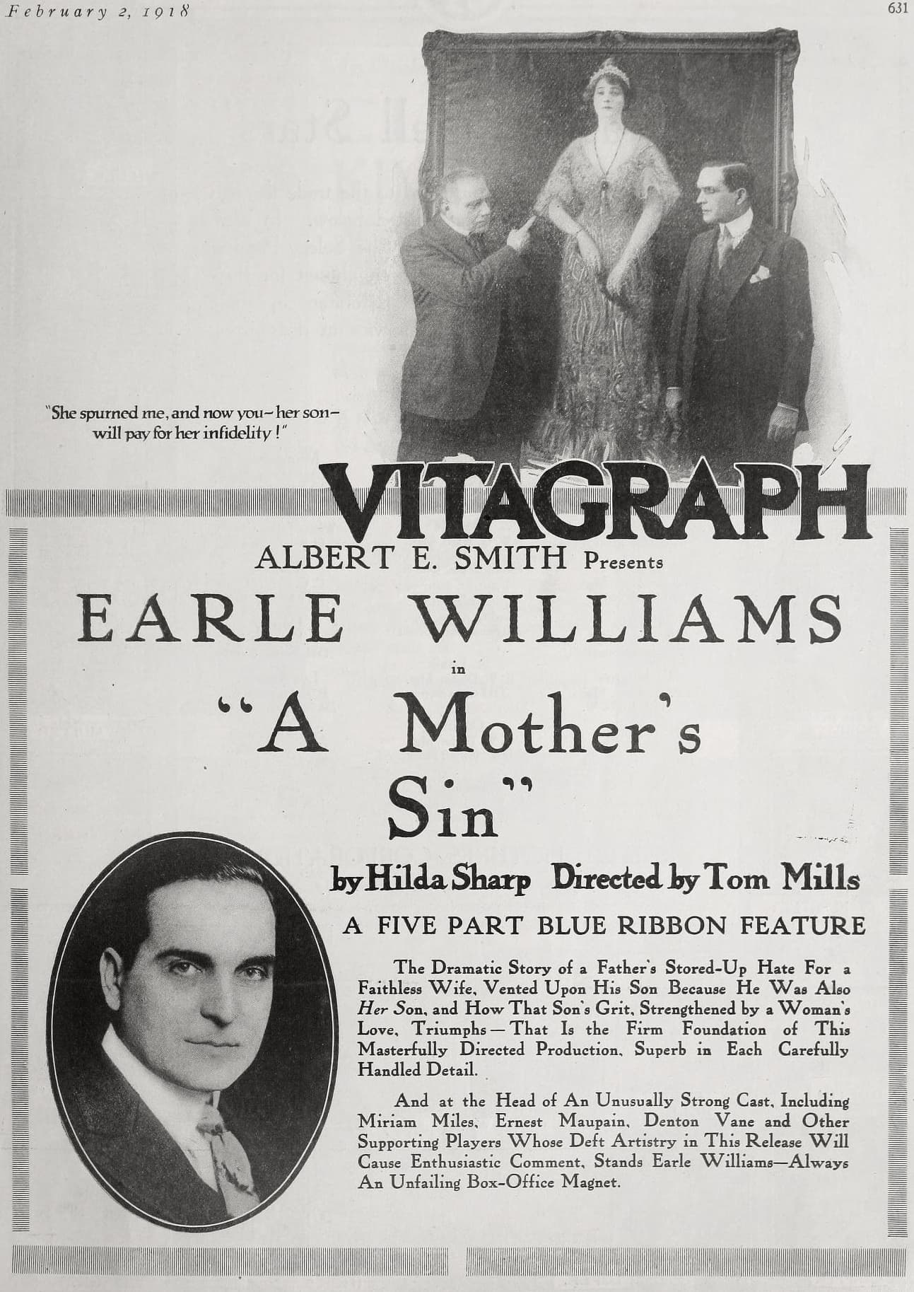 A Mother's Sin poster