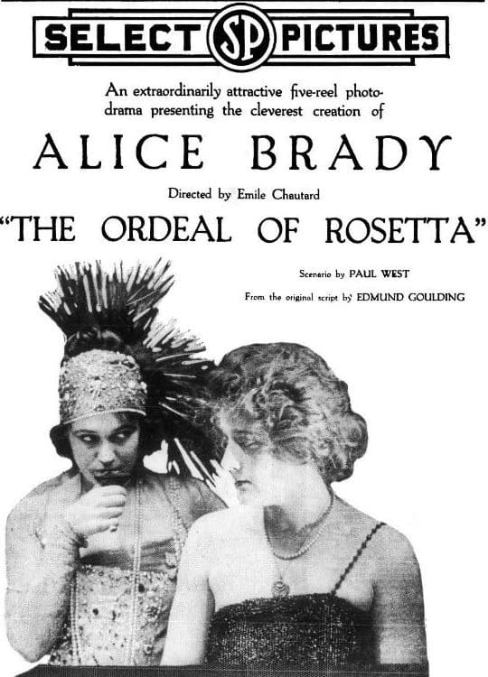 The Ordeal of Rosetta poster – Cult Cinema