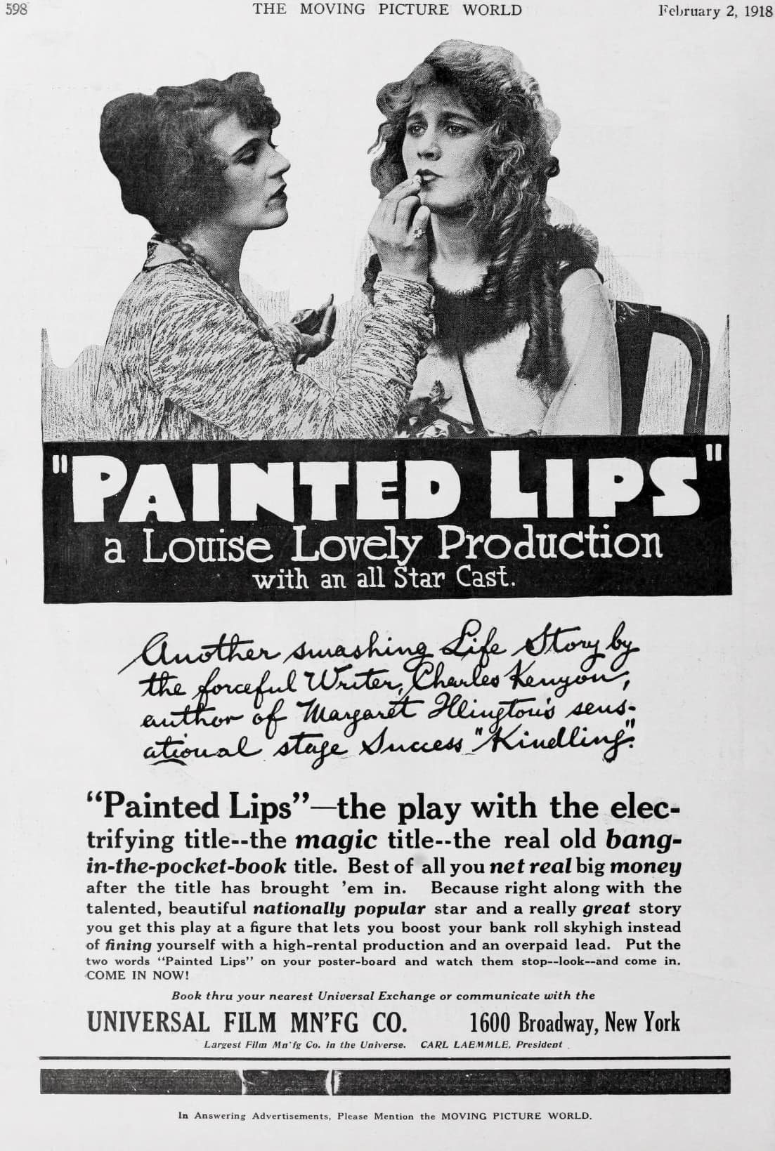Painted Lips poster – Cult Cinema