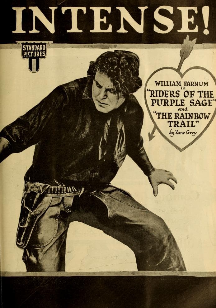 The Rainbow Trail (1918) film backdrop