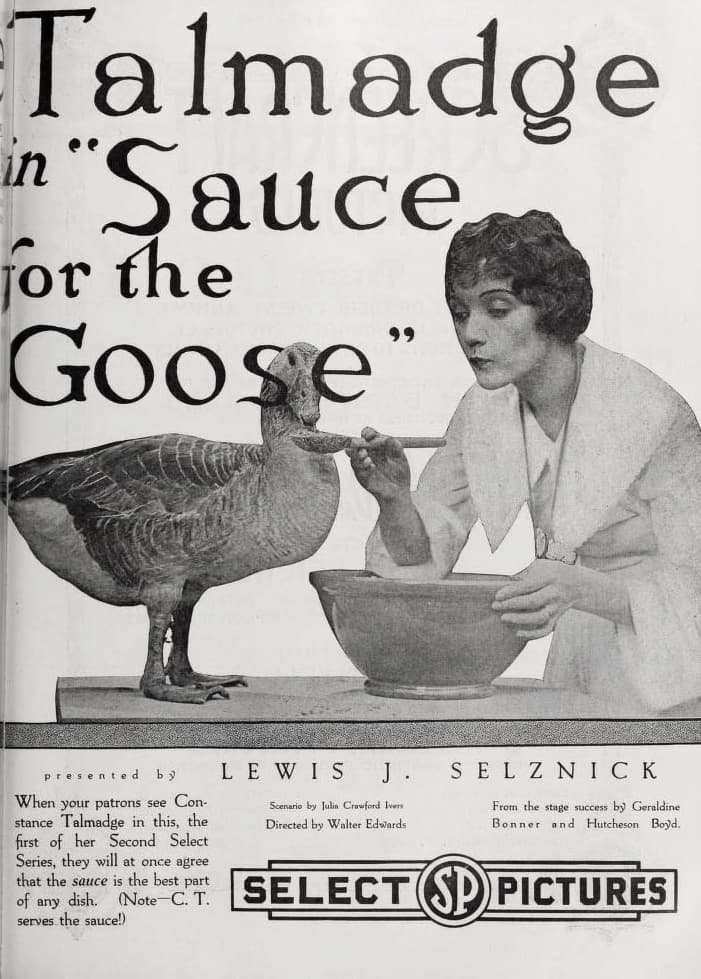 Sauce for the Goose poster – Cult Cinema
