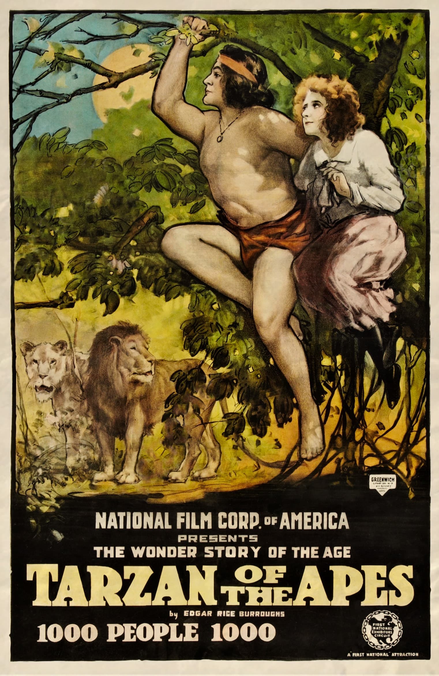 Tarzan of the Apes poster