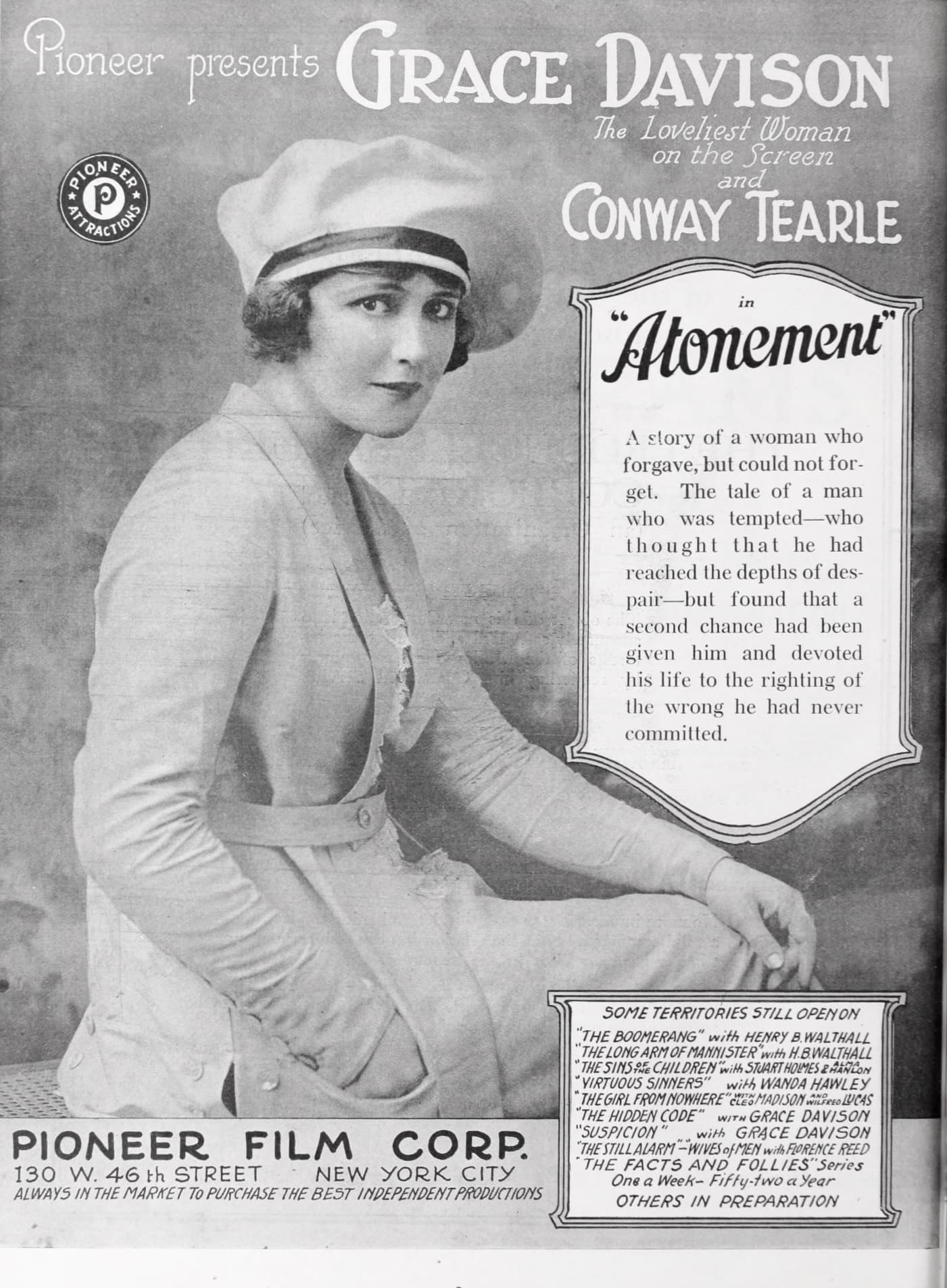 Atonement (1919) film backdrop