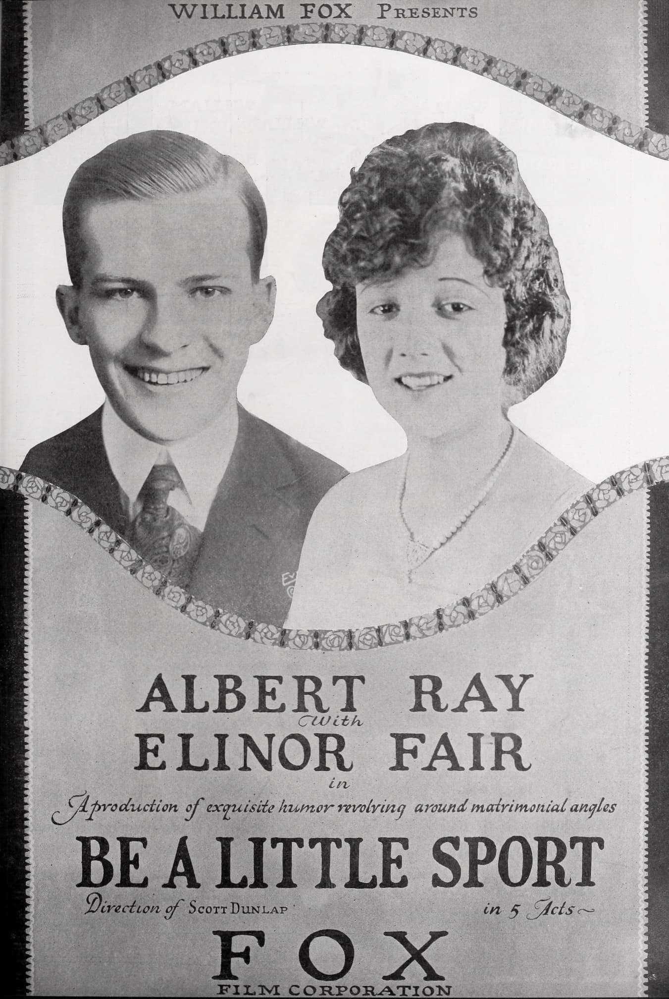 Be a Little Sport poster – Cult Cinema