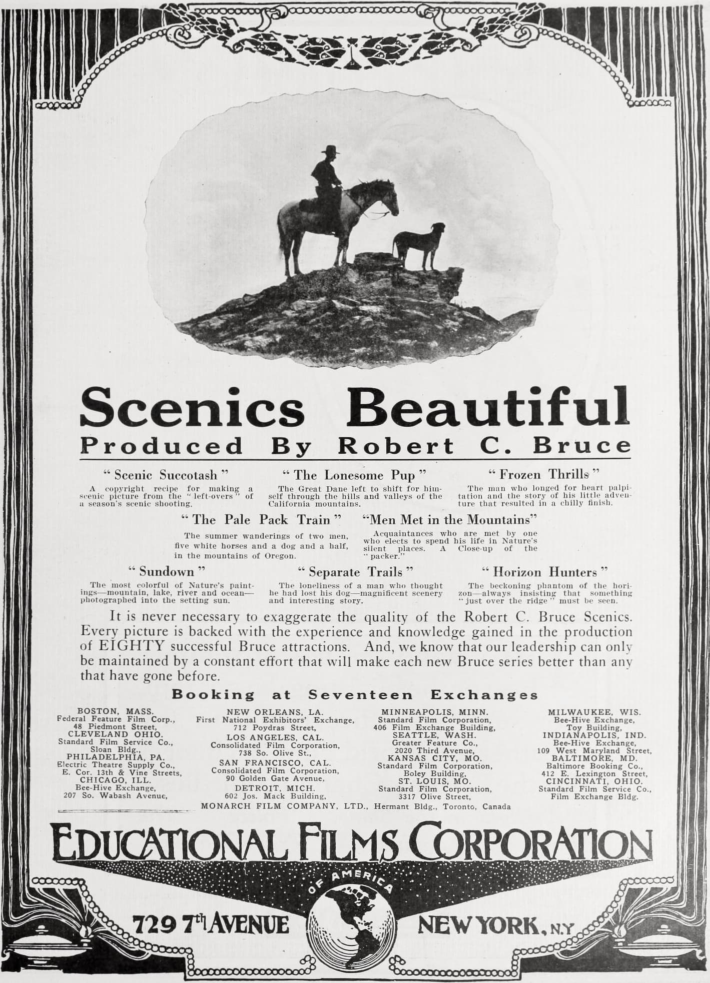 Scenic Succotash poster – Cult Cinema