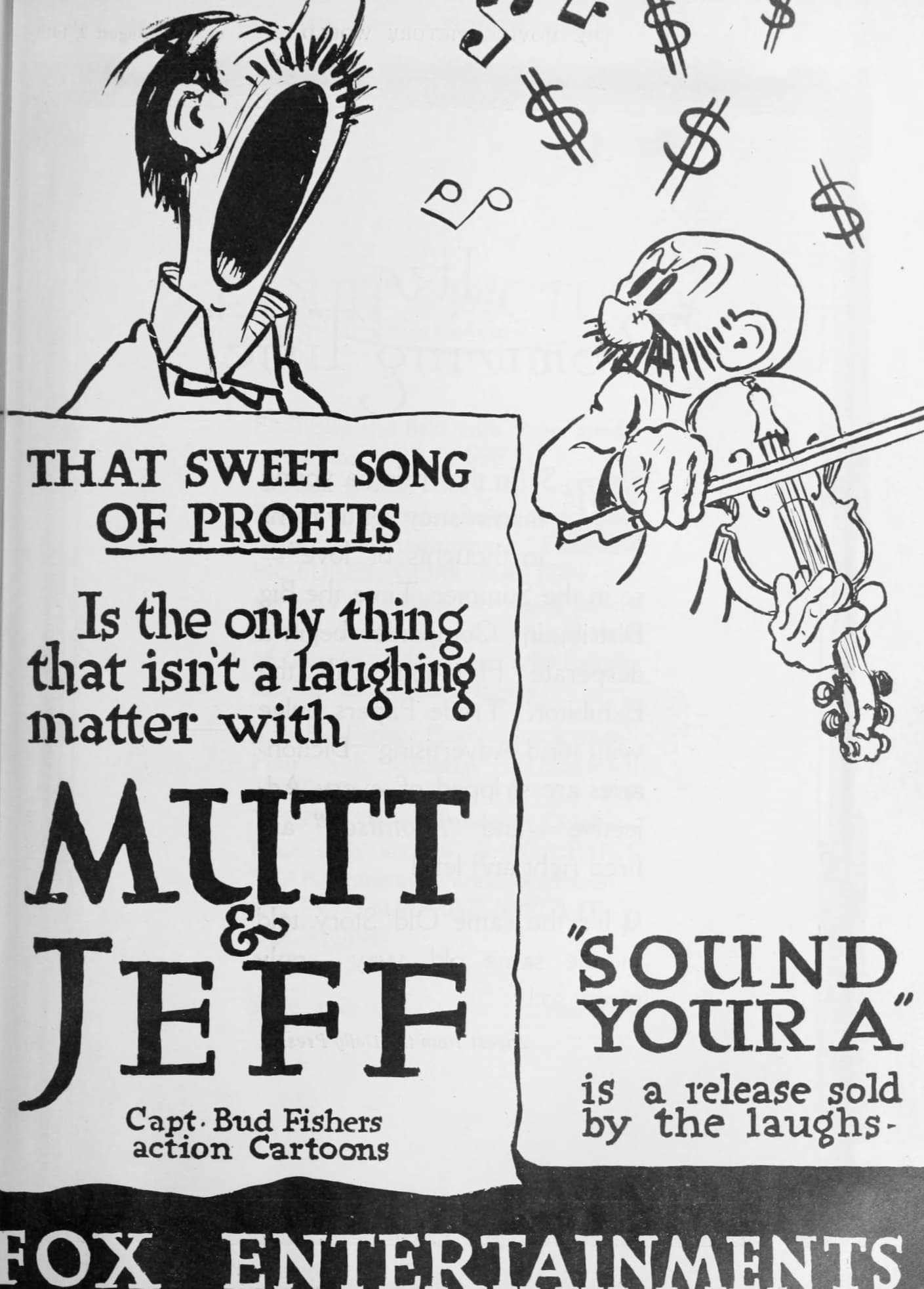 Sound Your 'A' poster – Cult Cinema