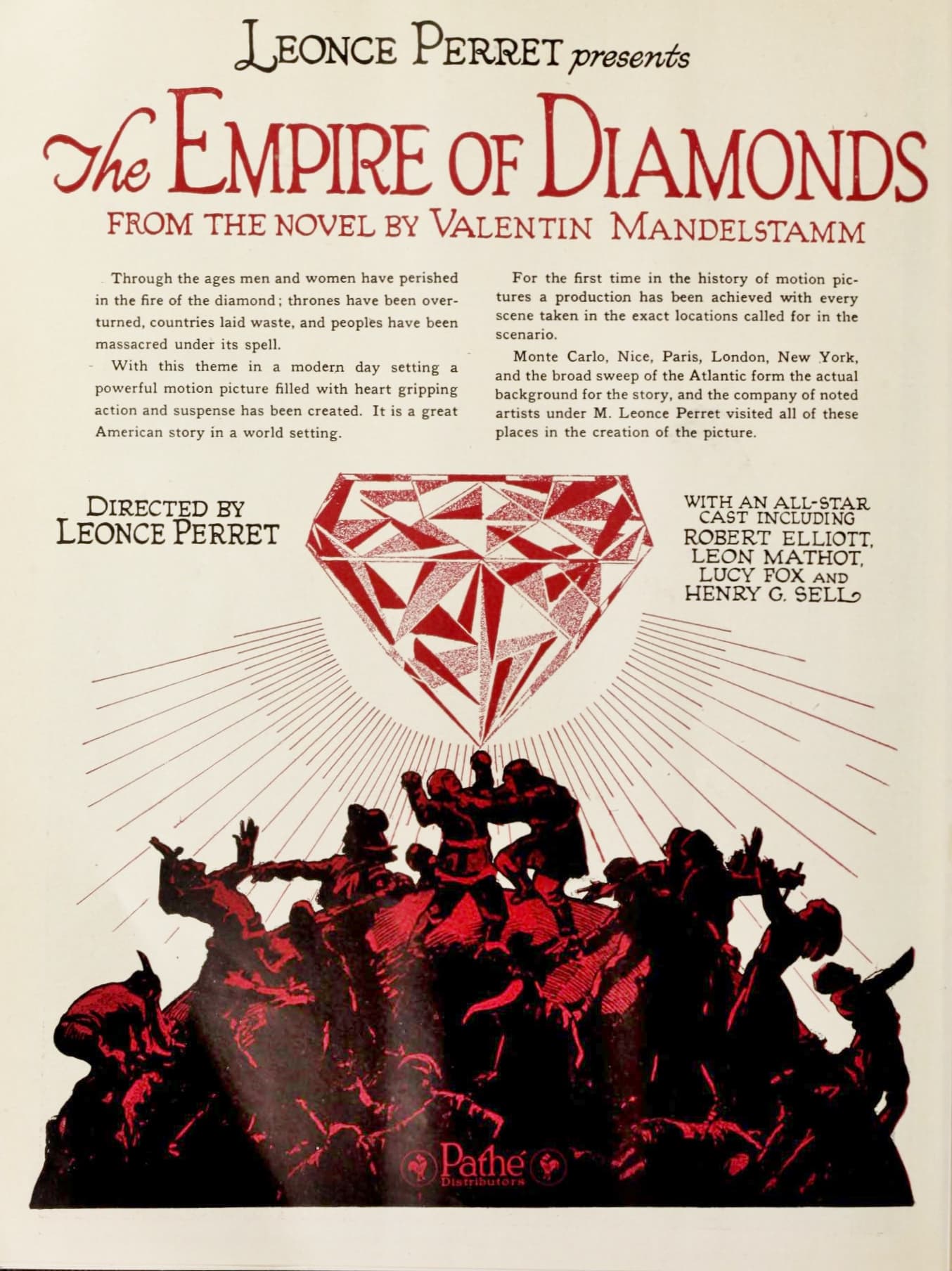 The Empire of Diamonds (1920) film backdrop