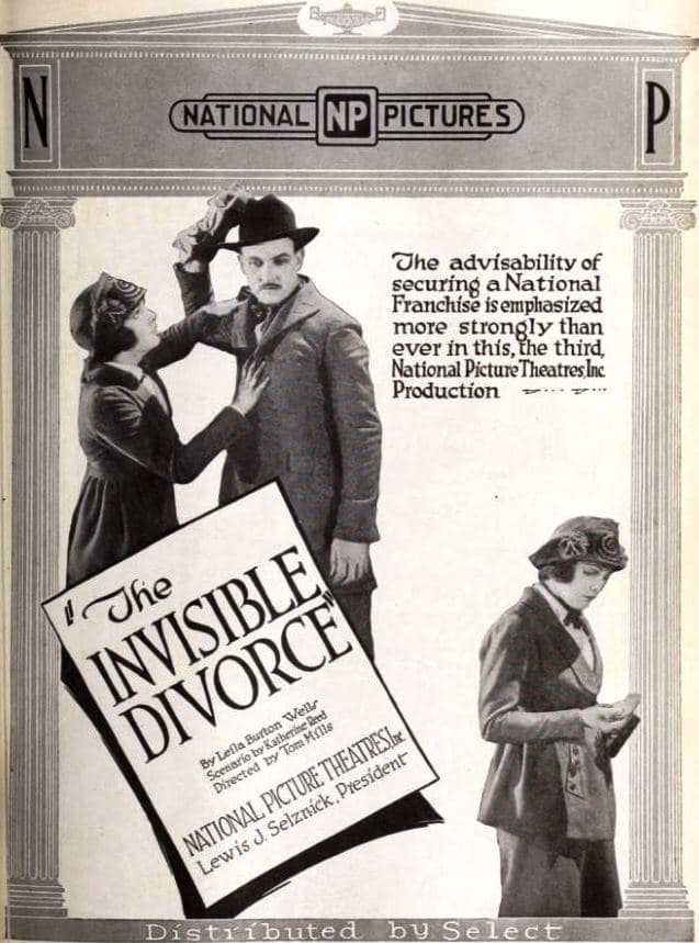 The Invisible Divorce poster – Cult Cinema