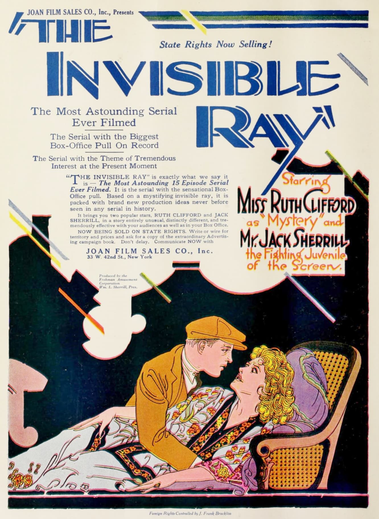 The Invisible Ray poster – Cult Cinema