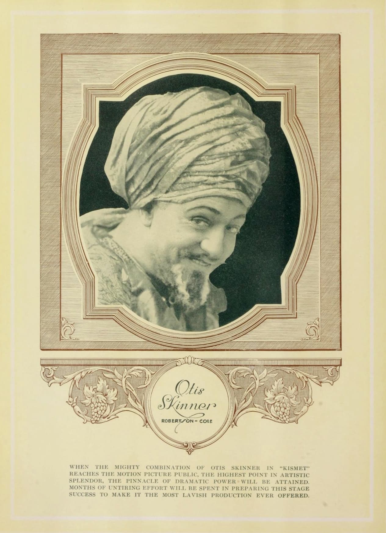 Kismet poster – Cult Cinema