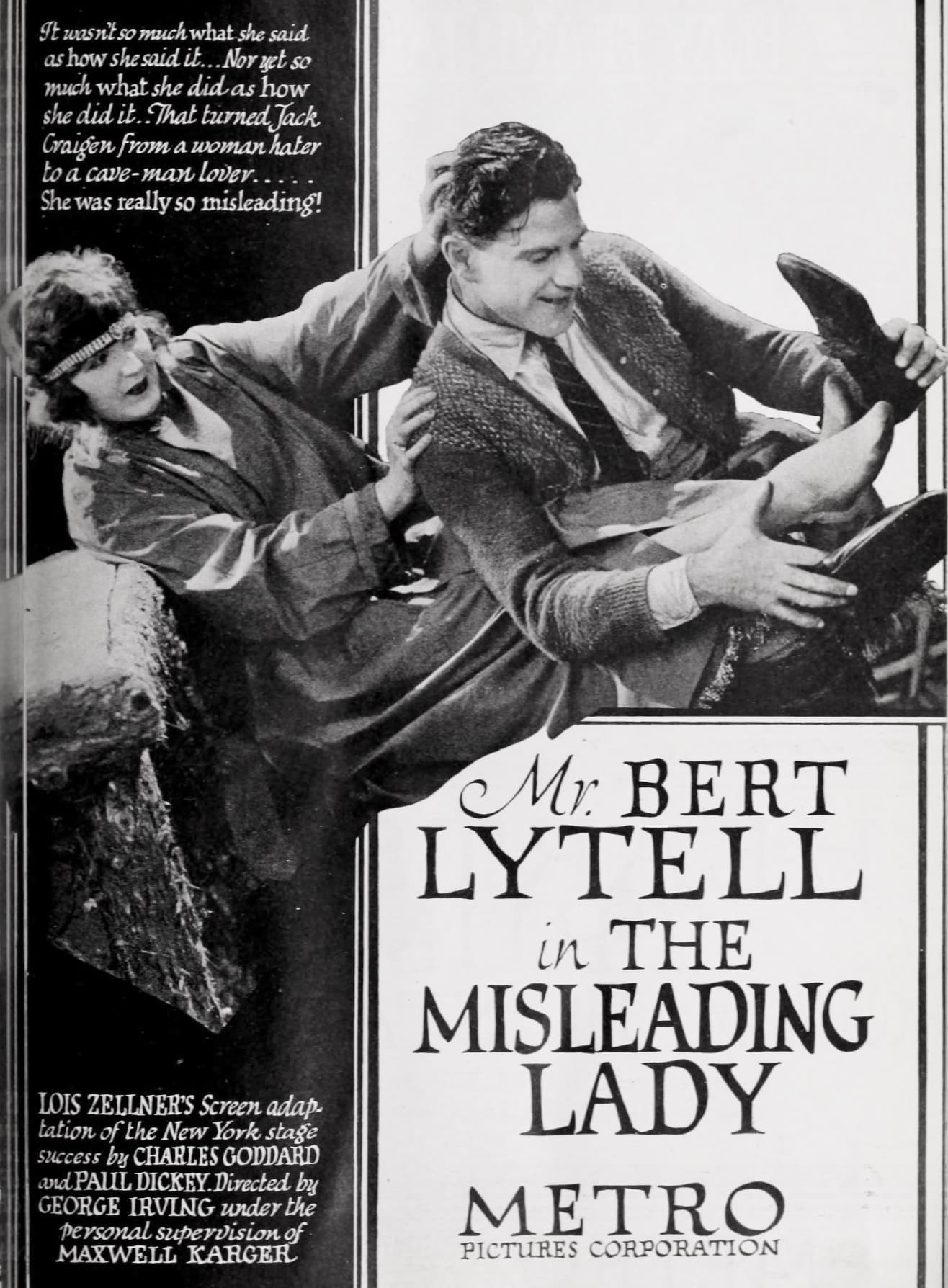 The Misleading Lady poster – Cult Cinema