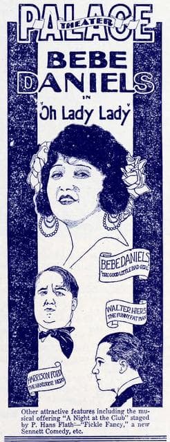 Oh, Lady, Lady poster