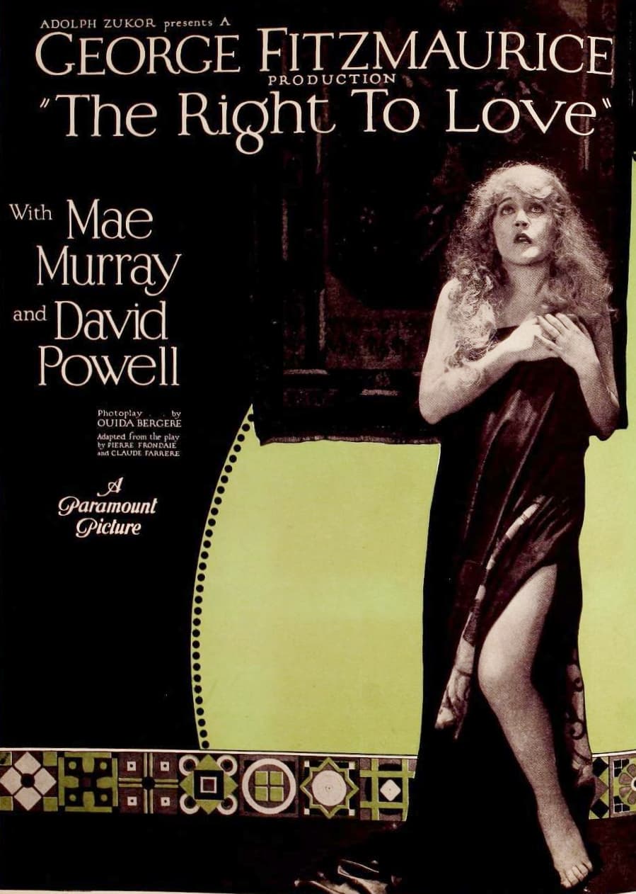 The Right to Love poster – Cult Cinema