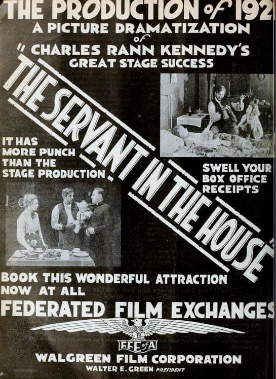 The Servant in the House poster – Cult Cinema