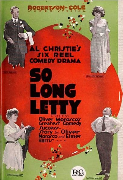 So Long Letty poster – Cult Cinema