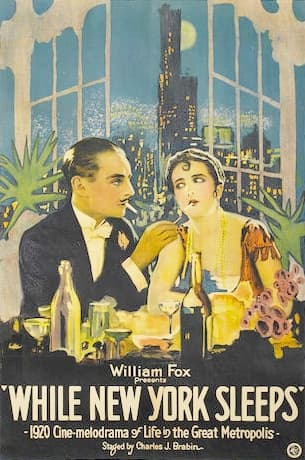 While New York Sleeps poster – Cult Cinema