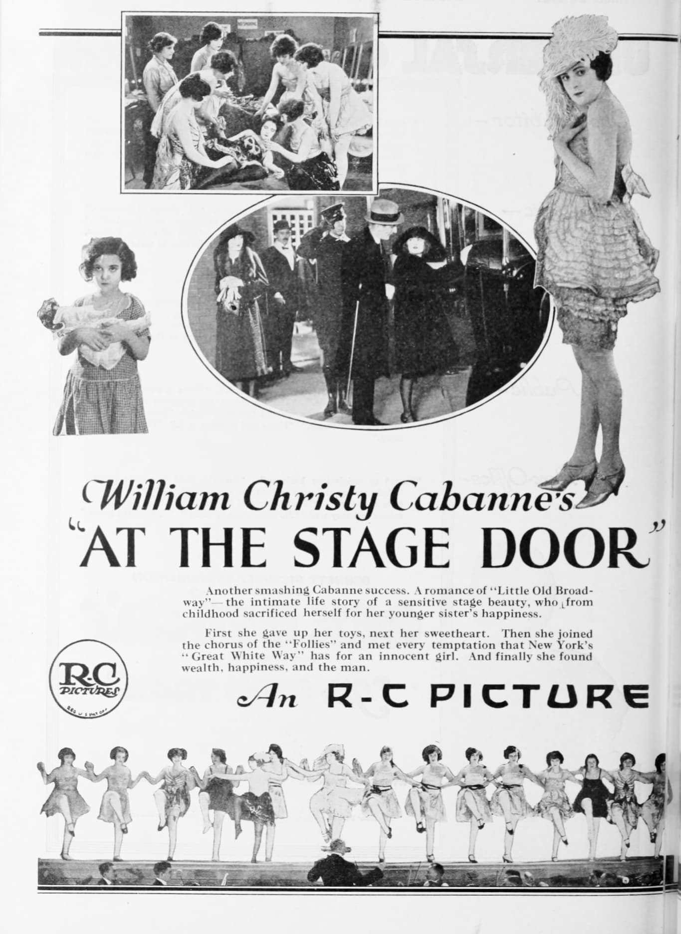At the Stage Door poster – Cult Cinema