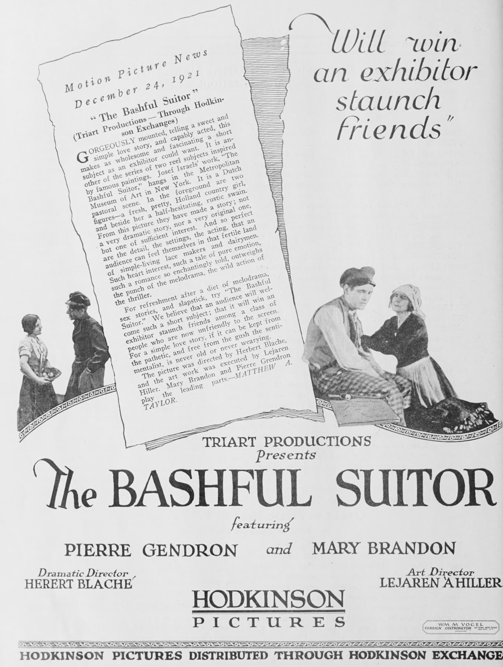 The Bashful Suitor poster – Cult Cinema