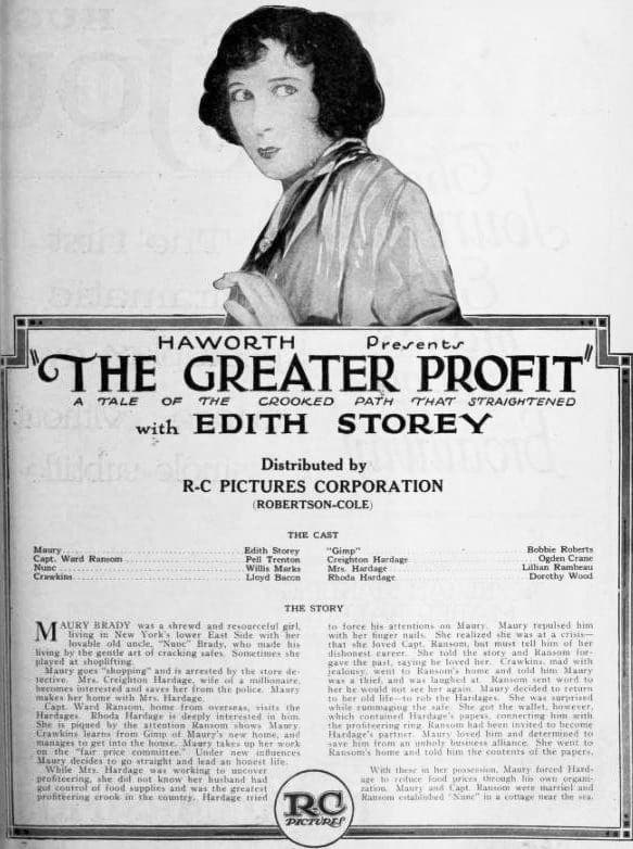 The Greater Profit poster