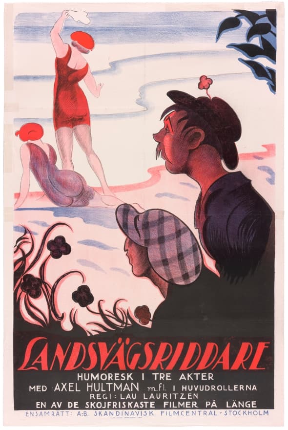 Landsvägsriddare poster – Cult Cinema