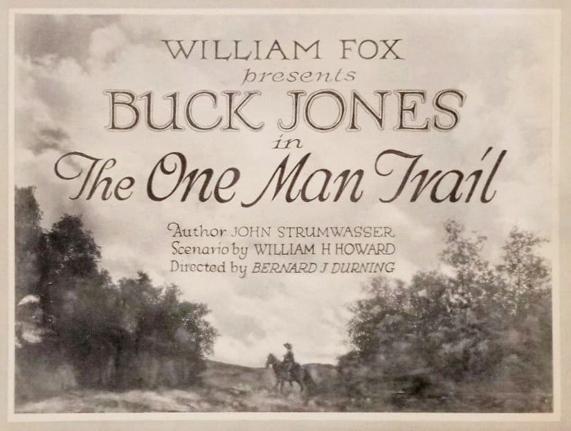The One-Man Trail poster