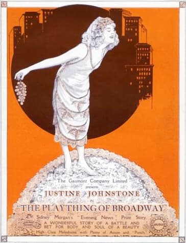 The Plaything of Broadway poster – Cult Cinema