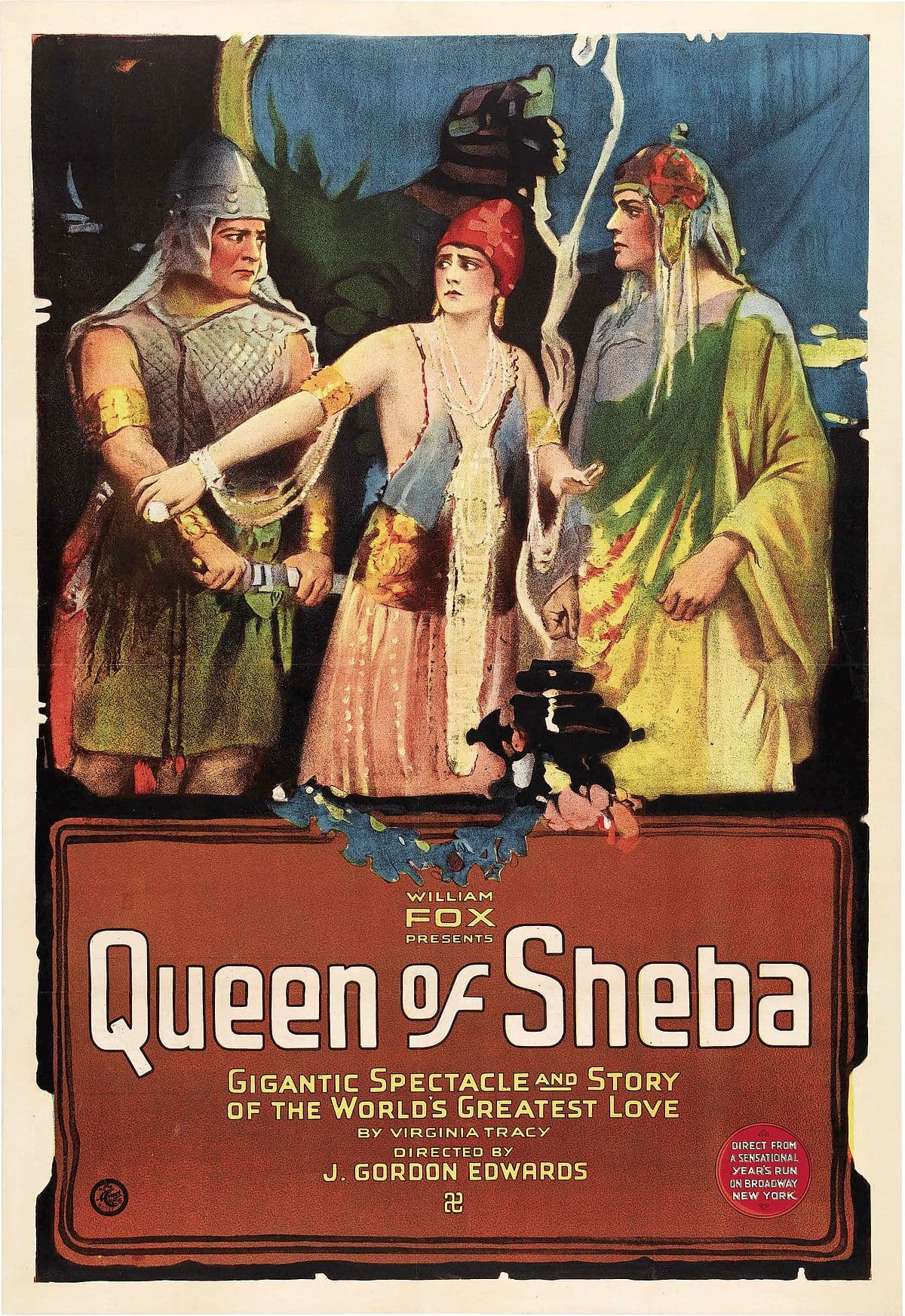 The Queen of Sheba poster – Cult Cinema
