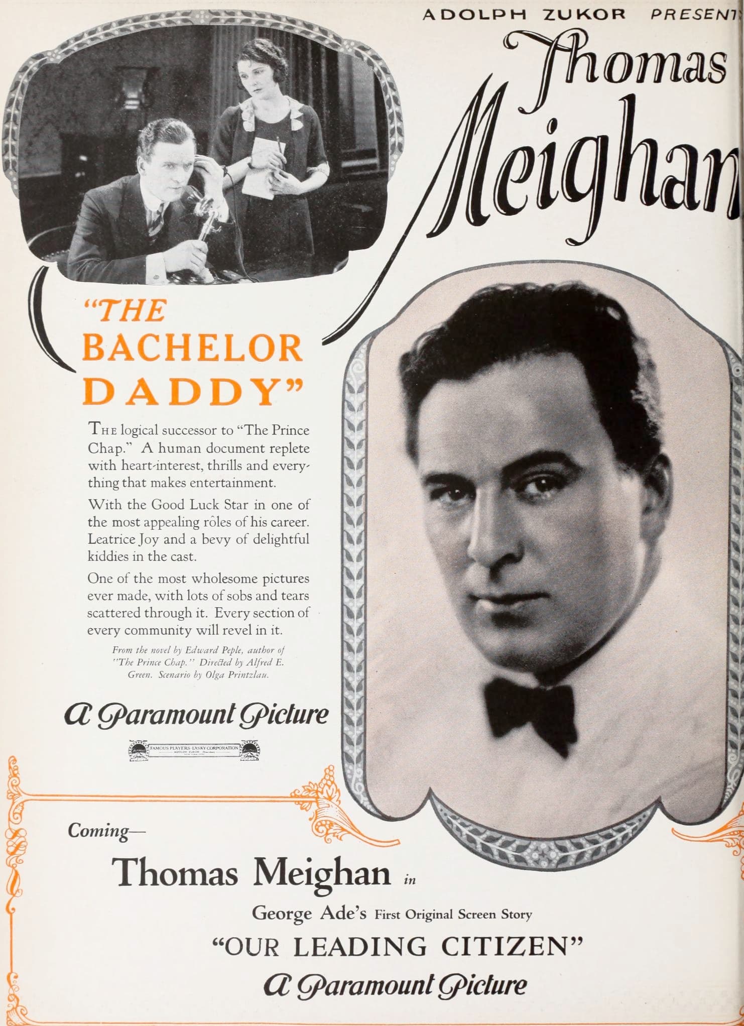 The Bachelor Daddy poster