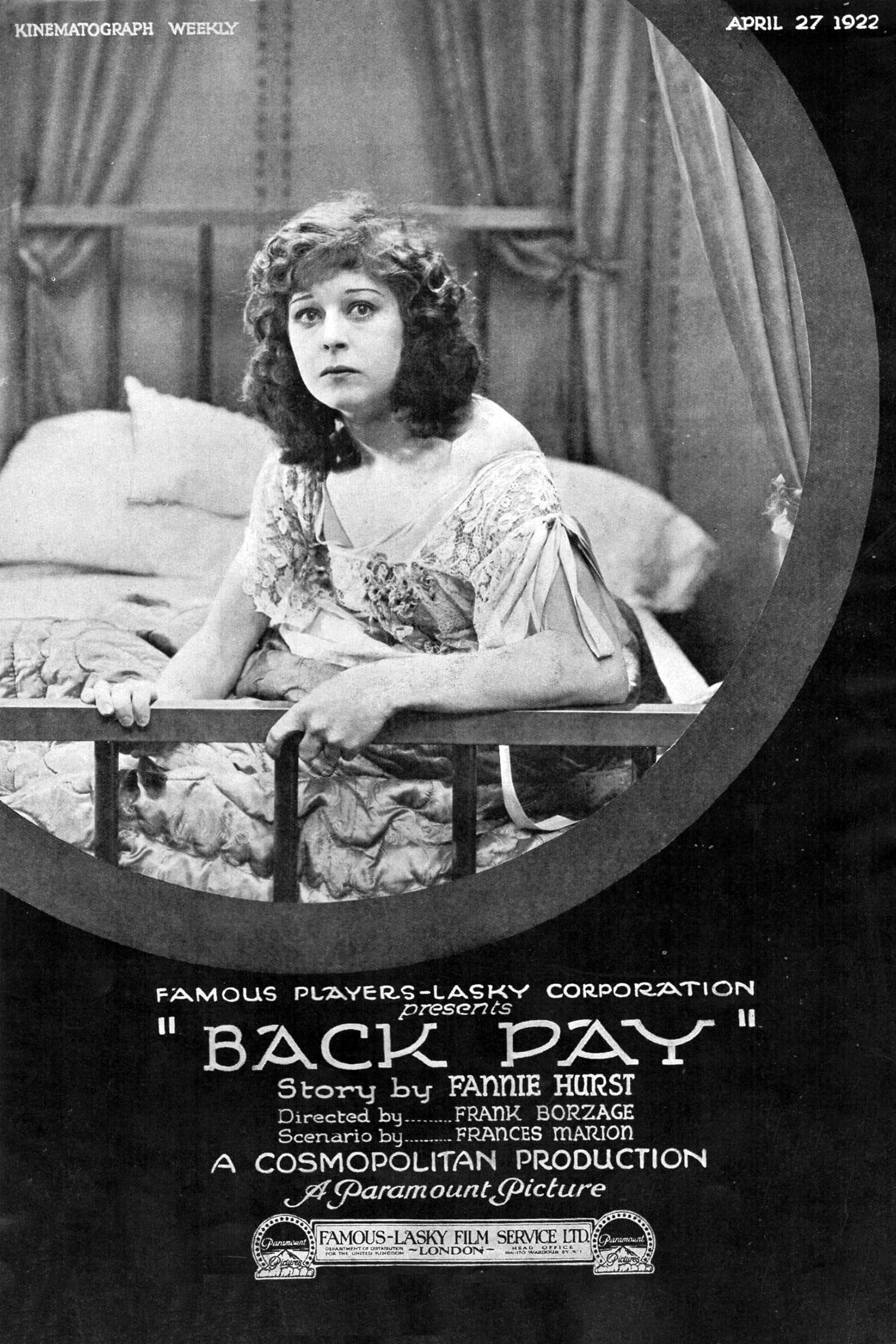 Back Pay poster – Cult Cinema