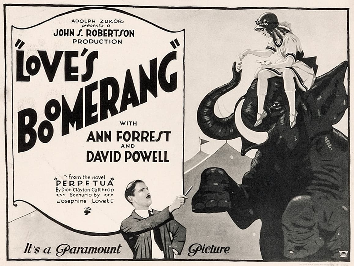 Love's Boomerang poster