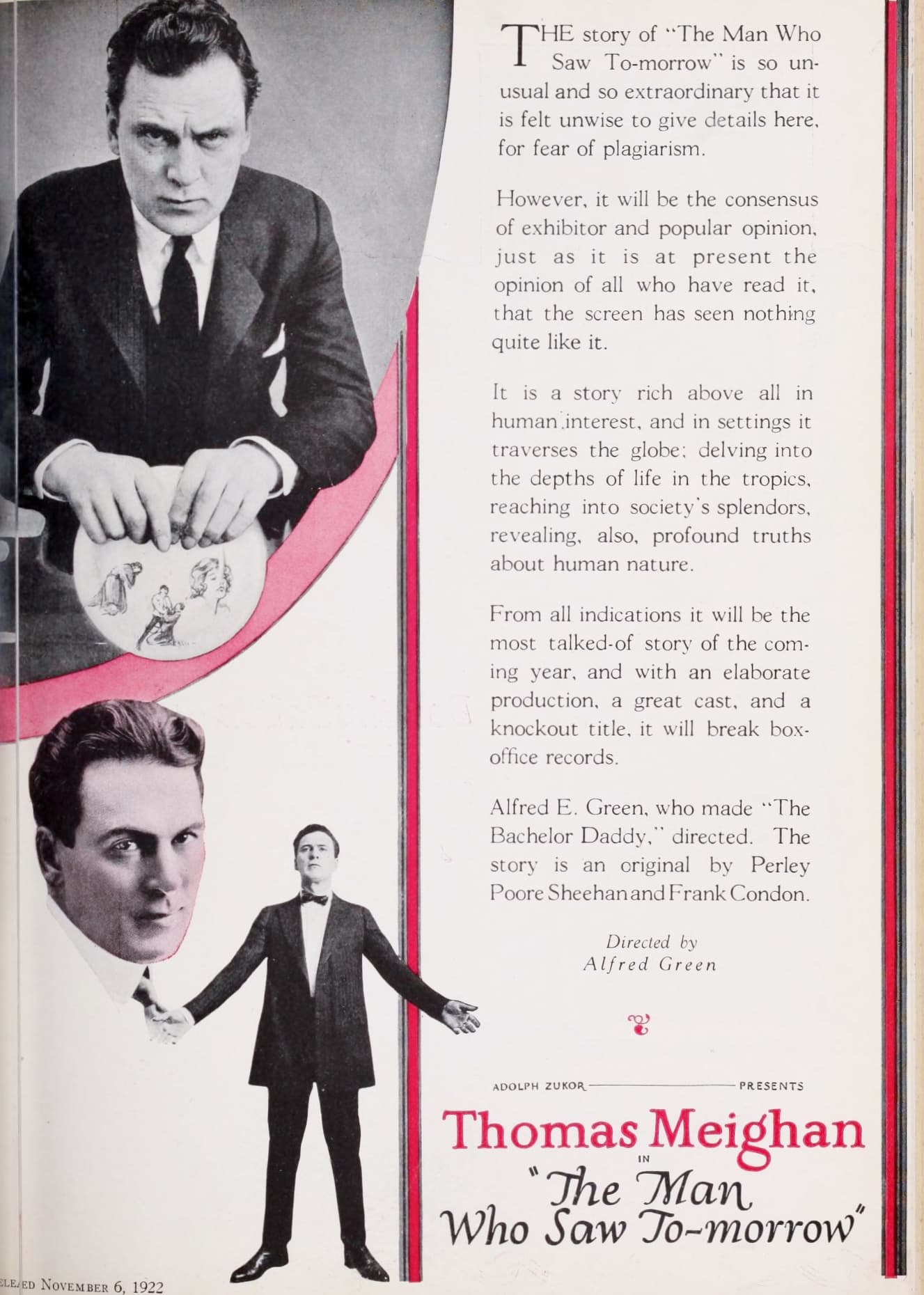 The Man Who Saw Tomorrow poster