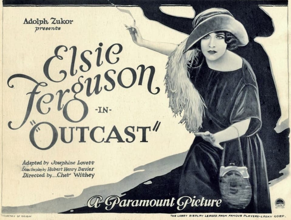 Outcast (1922) film backdrop