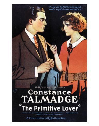 The Primitive Lover poster – Cult Cinema