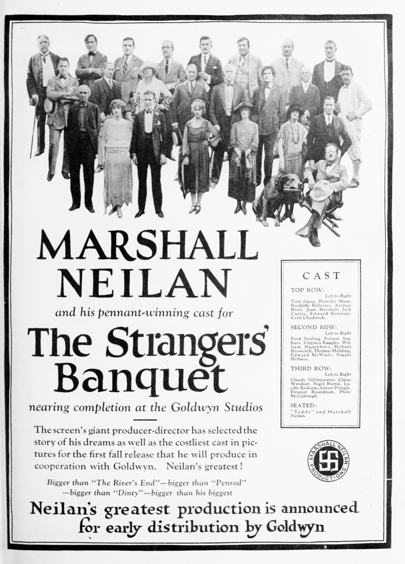 The Strangers' Banquet poster