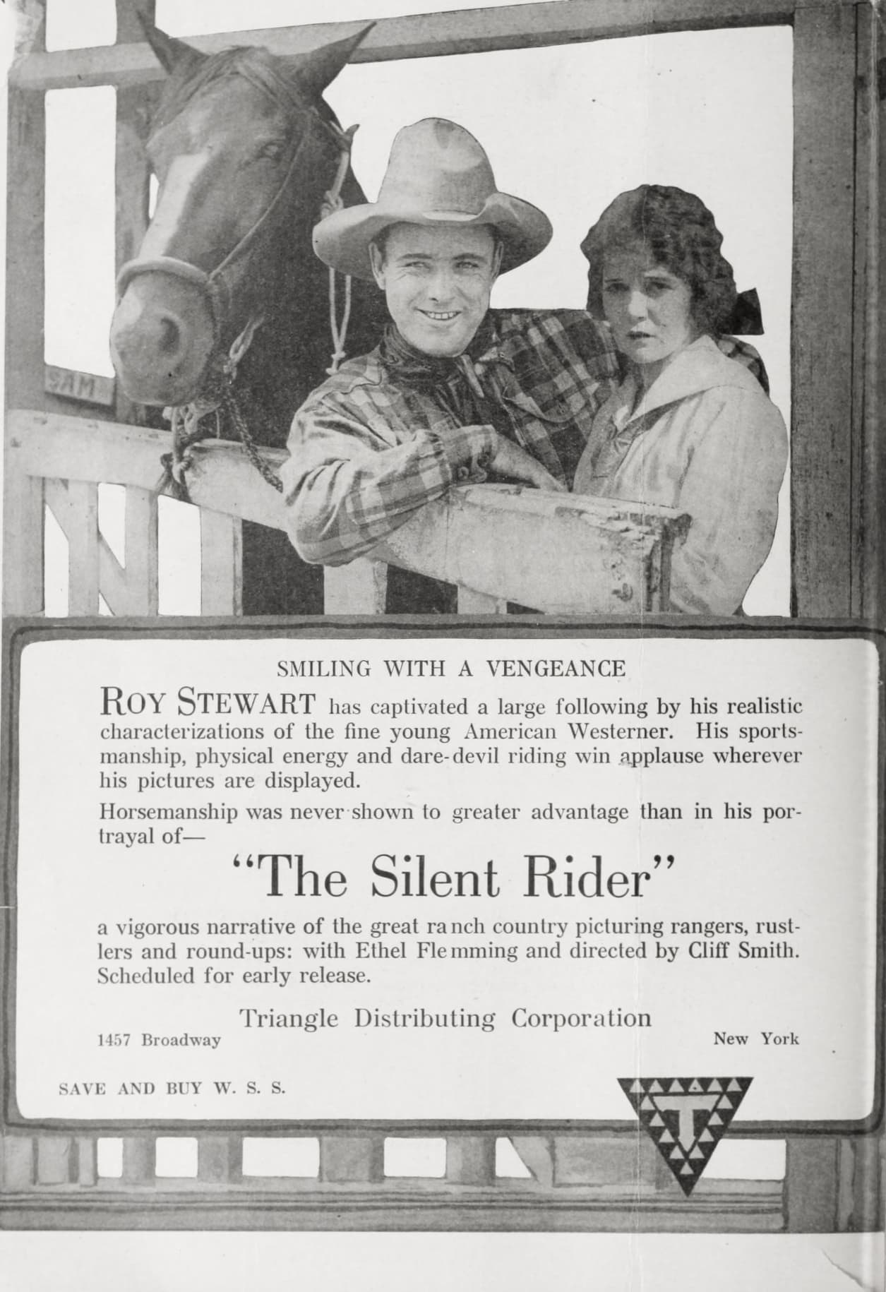 The Silent Rider (1918) film backdrop