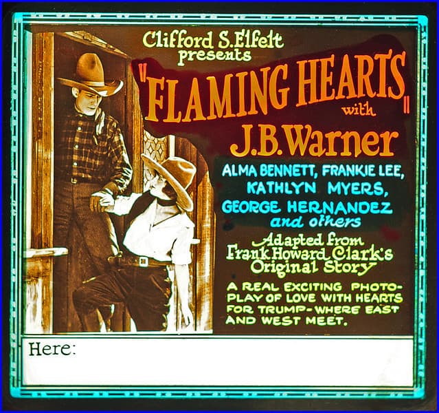 Flaming Hearts (1922) film backdrop