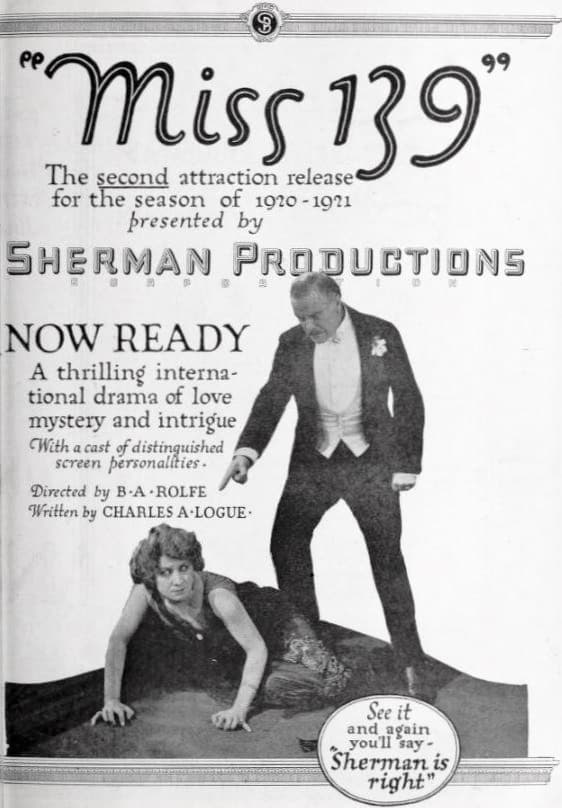 Miss 139 poster