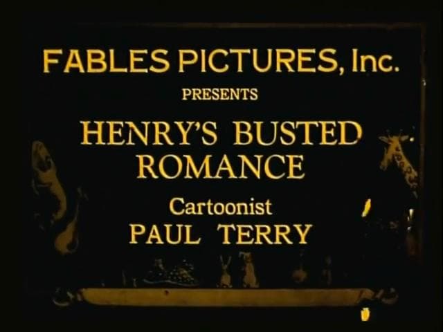 The Fable of Henry's Busted Romance poster