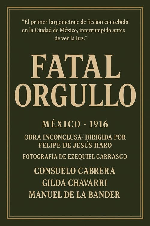 Fatal orgullo (1916) film backdrop